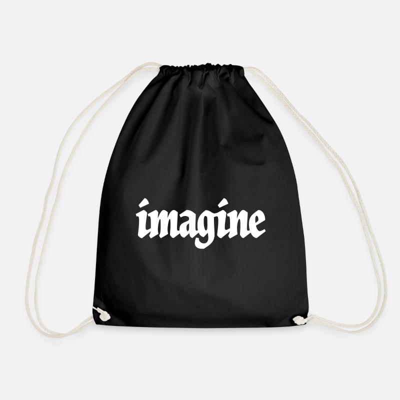 imagine - Turnbeutel - Schwarz