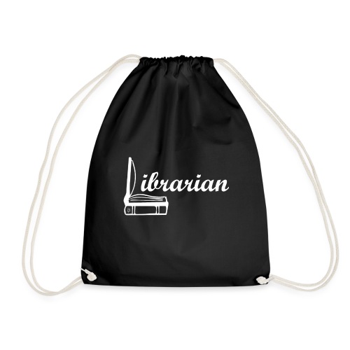 0325 Librarian Librarian Cool design - Drawstring Bag