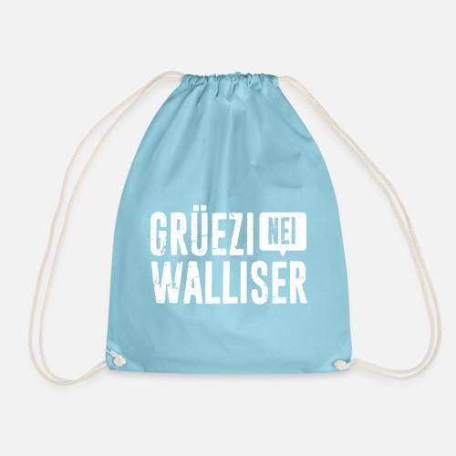 Grüezi – Nei, Walliser - Turnbeutel