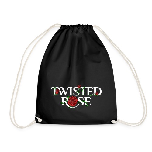 Twisted Rose Logo Shirt Design with Roses - Turnbeutel