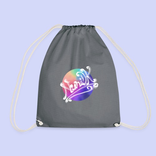 pastel rainbow, NuniDK Collection - Female top - Sportstaske