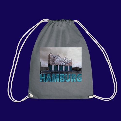 Elbphilharmonie | HAMBURG-Typo| Künstlermotiv - Turnbeutel