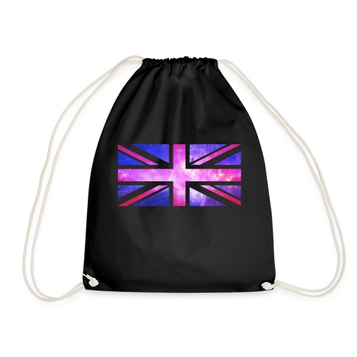 Galaxy Union Jack - Drawstring Bag