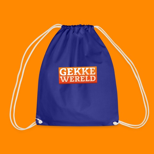 GekkeWereld Logo - Gymtas
