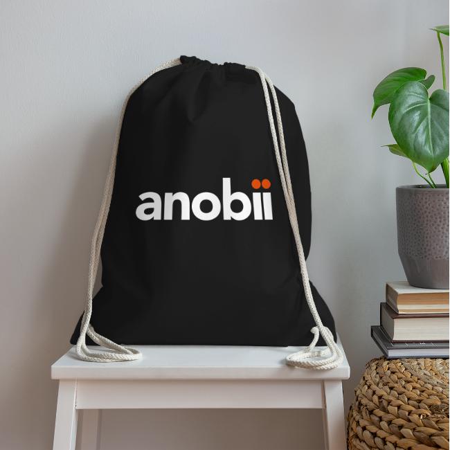 Anobii logo (white)