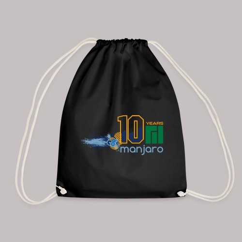 Manjaro 10 years splash colors - Turnbeutel