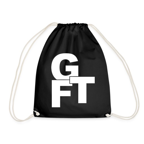 justGFTlogowhite - Drawstring Bag