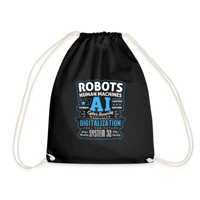 Robots Human Machine Ai Cyber Security
