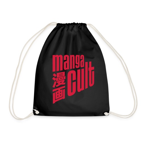 Manga Cult Logo Rot - Turnbeutel