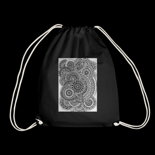 Chaos and Symmetry // - Drawstring Bag