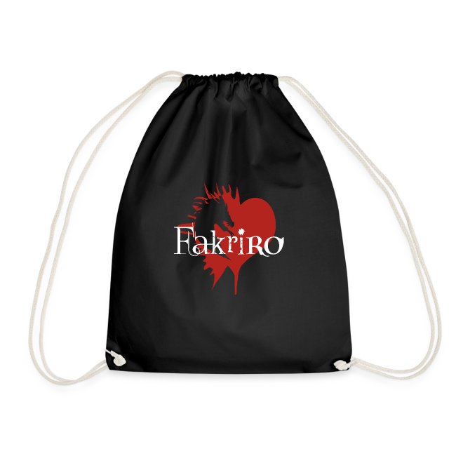 Fakriro Logo weiss mit Herz