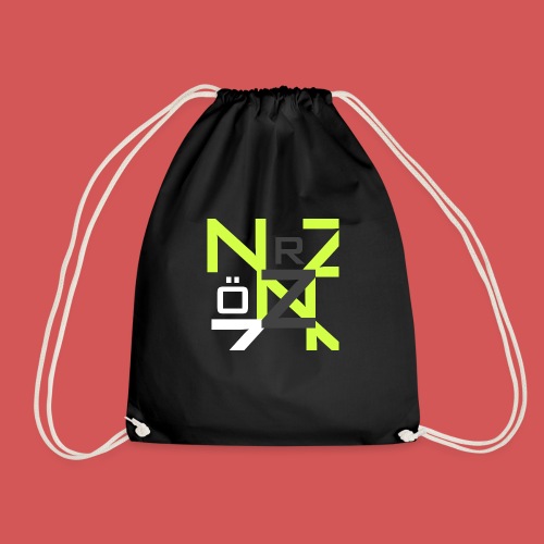Nörthstat Group™ Clear Transparent Main Logo - Drawstring Bag