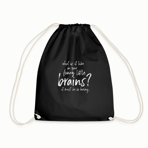 Funny Little Brains - Drawstring Bag