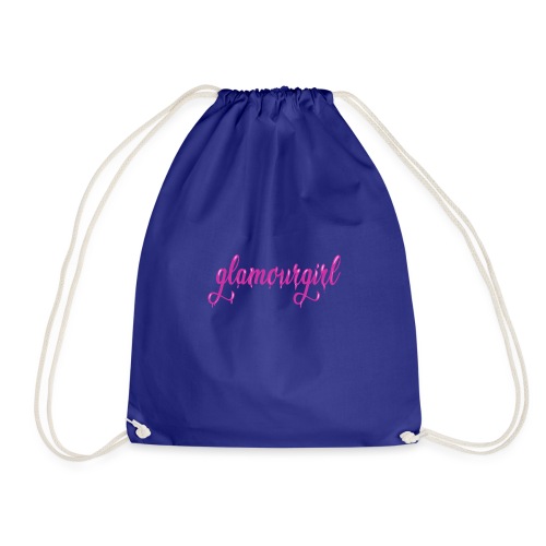 Glamourgirl dripping letters - Gymtas