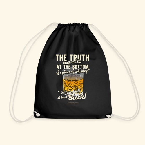 Whiskey Spruch The Truth | Whisky T-Shirts - Turnbeutel