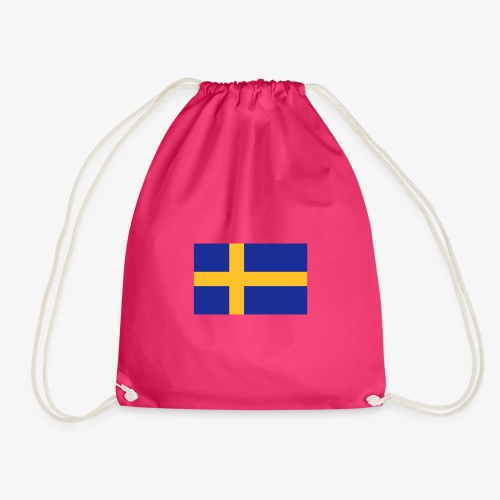 Svenska flaggan - Swedish Flag - Gymnastikpåse