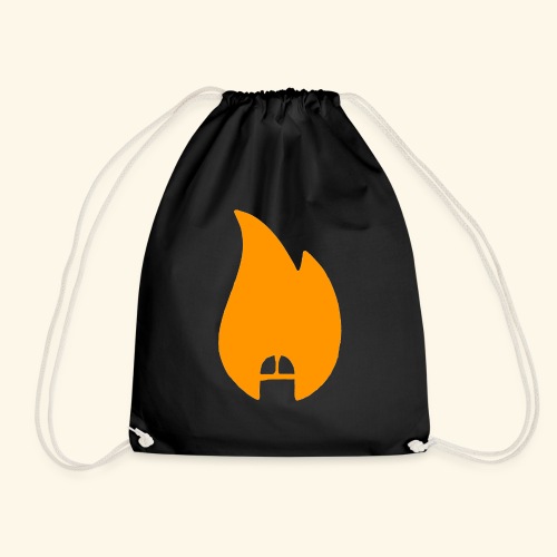 dicksonfire.png - Drawstring Bag