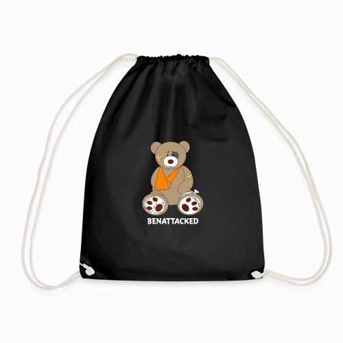 Giant Teddy Bear (for dark background) - Drawstring Bag