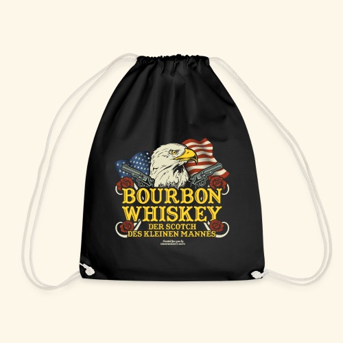 Bourbon Whiskey Scotch des kleinen Mannes - Turnbeutel