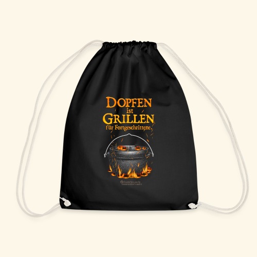 Dopfen ist Grillen | Dutch Oven T-Shirts - Turnbeutel