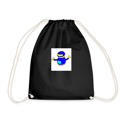 bluerobo1 - Drawstring Bag