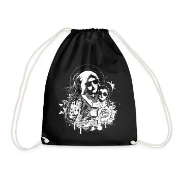 La famille sacrée punk - Sac de sport léger - noir - Devant