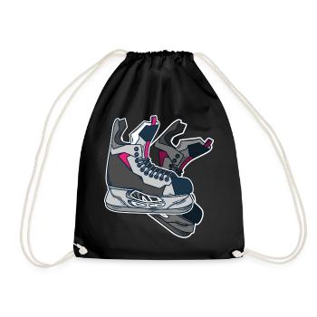 Patins à glace Patins à glace - Sac de sport léger - noir - Devant
