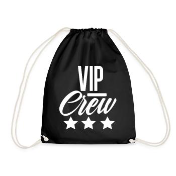 VIP CREW - Drawstring Bag - black - Front