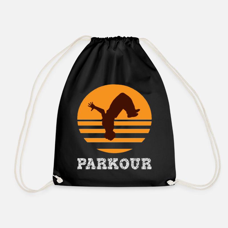 Parkour - Turnbeutel - Schwarz
