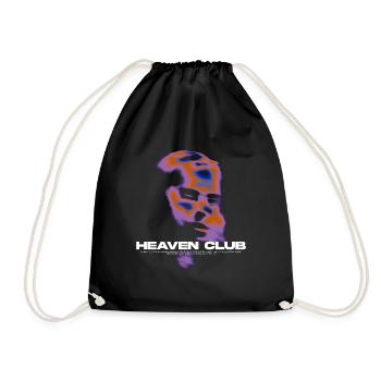 HEAVEN CLUB - Turnbeutel - Schwarz - Vorne