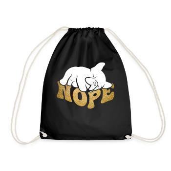 Bulldog Nope - Sac de sport léger - noir - Devant