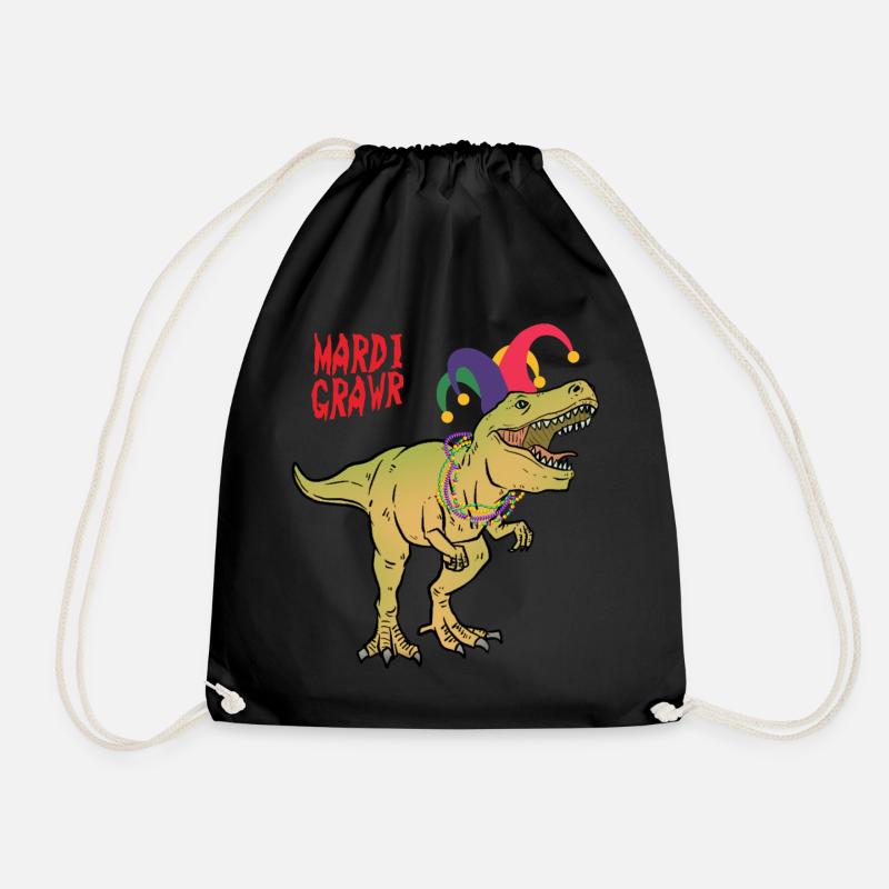 DINOSAURE DE MARDI GRAWR - Sac de sport léger - noir
