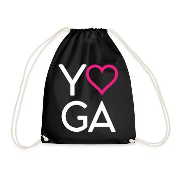 Yoga - Sac de sport léger - noir - Devant