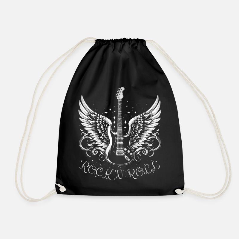Rock 'n' Roll Guitar - Sac de sport léger - noir