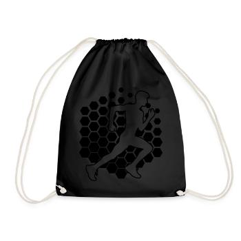 Jogging de fitness pour femmes Jogging pour hommes - Sac de sport léger - noir - Devant