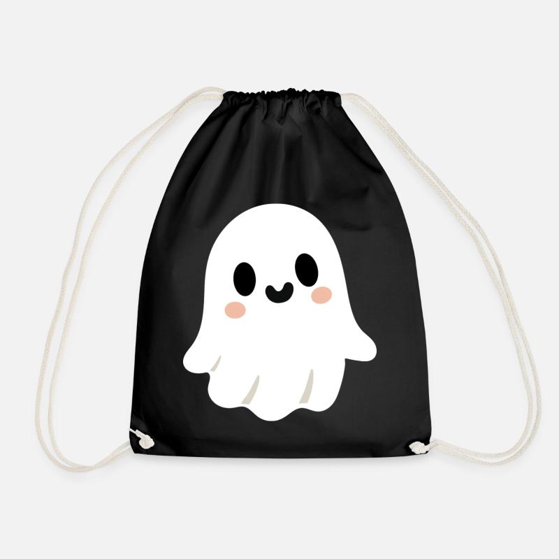 Fantôme mignon  - Sac de sport léger - noir