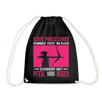 Archery Gifts Archer Archery - Drawstring Bag - black - Front