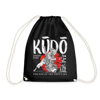 Kudo - Arts Martiaux - Sac de sport léger - noir - Devant