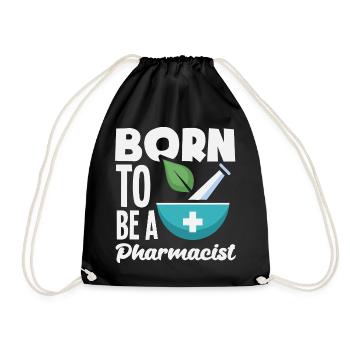 Pharmacist Pharmaceutical Technical - Drawstring Bag - black - Front