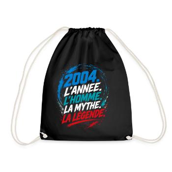 2004 L'année L'homme La Mythe La Légende - Sac de sport léger - noir - Devant
