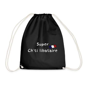 Ch'til ibataire shirt pour célibataire v2 - Sac de sport léger - noir - Devant