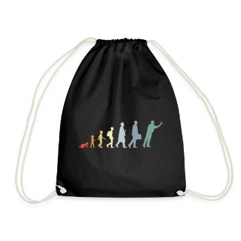 Évolution du dard - Sac de sport léger - noir - Devant