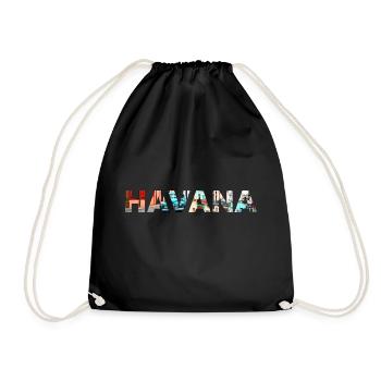 La Havane Cuba - Sac de sport léger - noir - Devant