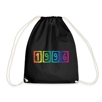 Millésime 1996 - Sac de sport léger - noir - Devant