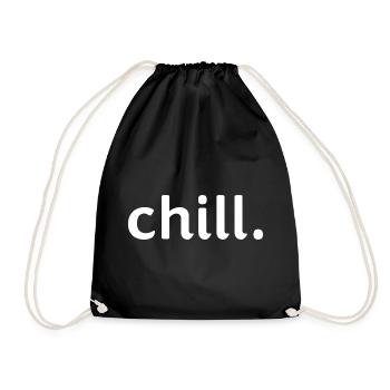 Détends-toi. - Sac de sport léger - noir - Devant
