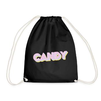 Bonbon - Sac de sport léger - noir - Devant