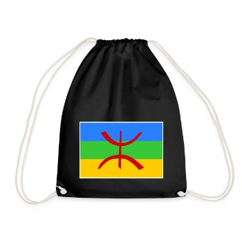 Amazigh - Sac de sport léger - noir - Devant