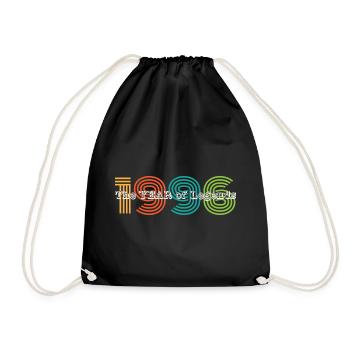 30e anniversaire du millésime 1996 - Sac de sport léger - noir - Devant