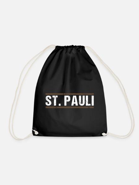 St. Pauli - Turnbeutel - Schwarz