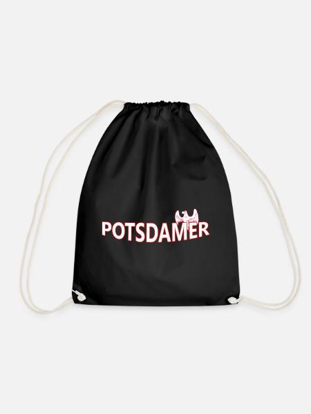 POTSDAMER - Turnbeutel - Schwarz